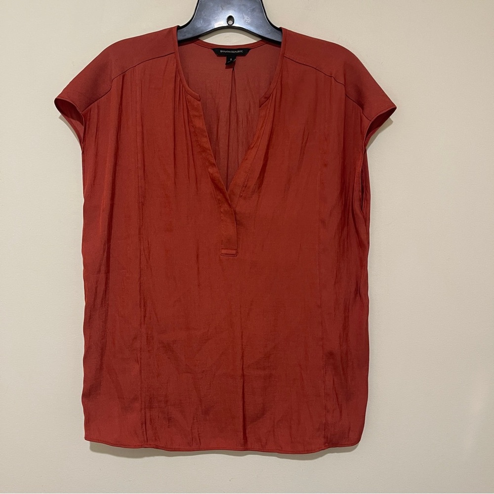 Banana Republic Terracotta Blouse